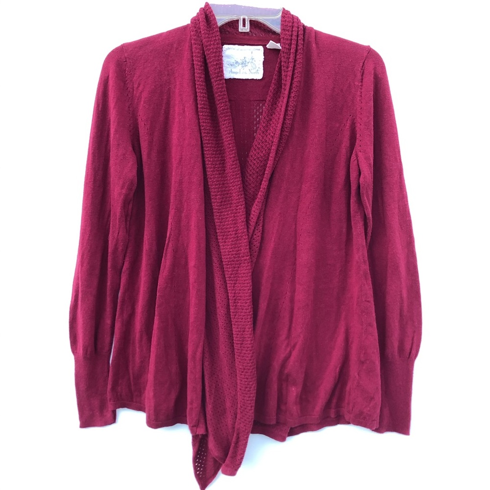 Anthropologie Angel Of The North Knit Cardigan M